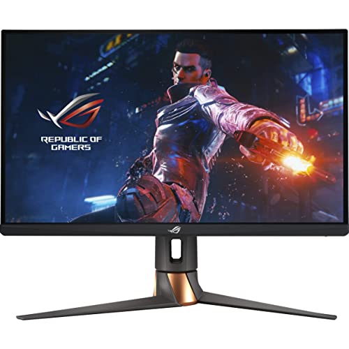 ASUS ROG Swift 27” 1440P Gaming Monitor (PG279QM) - WQHD (2560 x 1440), Fast IPS, 240Hz, 1ms, G-SYNC, NVIDIA Reflex Latency Analyzer, DisplayHDR400, Eye Care, HDMI, DisplayPort, USB, Height Adjustable