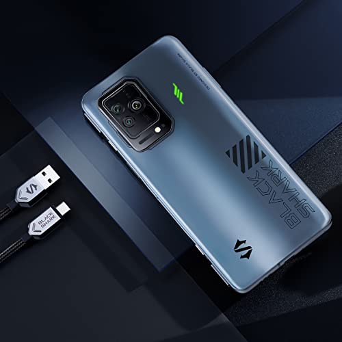 Black Shark 5 Gaming Phone, Xiaomi 5G Unlocked Cell Phone, Android Mobile Phones, |12+256GB | 144Hz Display | 120W Fast Charging Global Version- Grey