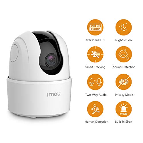 Security Camera Indoor 2MP and Wireless Outdoor 4MP Kit for Home Security, Plug-in WiFi Camera, Surveillance Camera with Night Vision, 2-Way Audio, Human Detection, Optional Storage