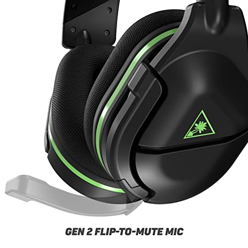 Turtle Beach Stealth 600 Gen 2 Wireless Gaming Headset for Xbox Series X|S, Xbox One, & Windows 10 & PCs with 50mm Speakers, 15Hour Battery life, Flip-to-Mute Mic and Spatial Audio - Black (Renewed)