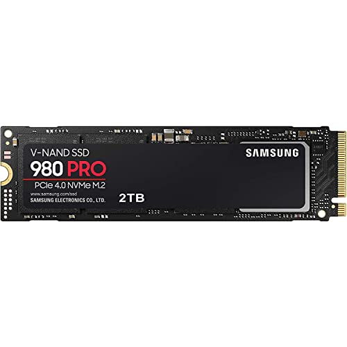 Samsung MZ-V8P2T0B/AM 980 PRO PCIe 4.0 NVMe SSD 2TB - (2-Pack)