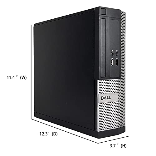 Dell OptiPlex 7020 Computer Desktop PC, Intel Core i7, 16GB RAM, 1TB HDD, MTG New 22 inch LED Monitor, RGB Speaker and Keyboard Mouse, WiFi, Windows 10 Pro (Renewed)
