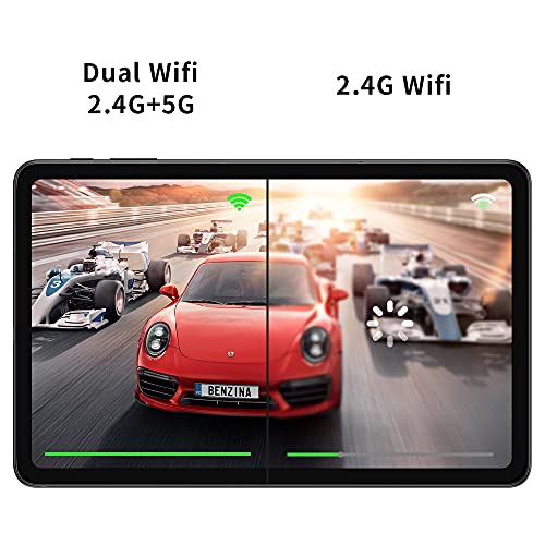 Android 11 Tablet, ALLDOCUBE iPlay40 Pro Tablet PC 10.4 inch, 8GB + 256GB, 2000x1200 Pixel, 5MP+8MP Camera with Flash, USB-C 2.0, 2.4G+5G WiFi, Bluetooth 5.0, TF Expansion for Study Work Entertainment