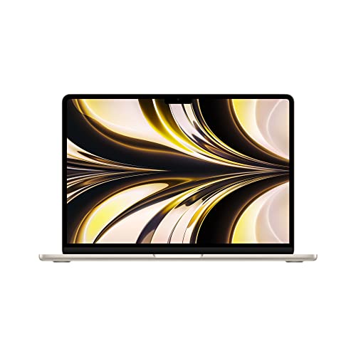 2022 Apple MacBook Air Laptop with M2 chip: 13.6-inch Liquid Retina Display, 8GB RAM, 512GB SSD Storage, Backlit Keyboard, 1080p FaceTime HD Camera. Works with iPhone and iPad; Starlight - AOP3 EVERY THING TECH 