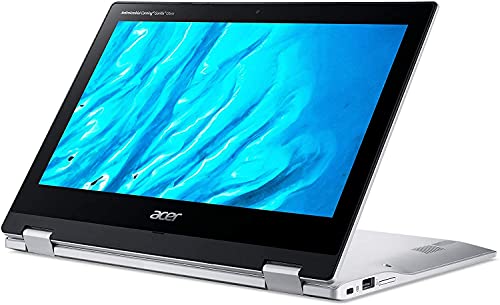 Acer Chromebook Spin 311 11.6" HD Convertible 2-in-1 Touchscreen Laptop, MediaTek MT8183, 4GB RAM, 32GB eMMC, Chrome OS+64GB MicroSD Card