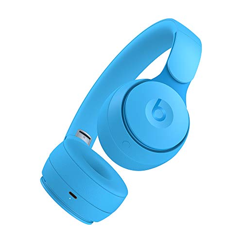 Beats Solo Pro Wireless NC On-Ear Headphones - More Matte Collection Light Blue (Renewed Premium)