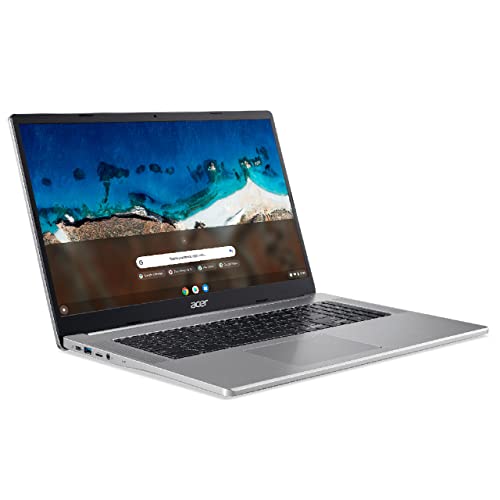 2022 Acer Chromebook 317, 17.3 Full HD Acer Laptops, Intel Celeron N4500, 4GB RAM, 64GB eMMC, Gigabit WiFi 6, Bluetooth 5.0, Google Chrome OS,chromebook acer + YSC Accessory