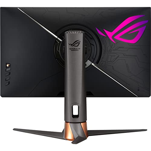 ASUS ROG Swift 27” 1440P Gaming Monitor (PG279QM) - WQHD (2560 x 1440), Fast IPS, 240Hz, 1ms, G-SYNC, NVIDIA Reflex Latency Analyzer, DisplayHDR400, Eye Care, HDMI, DisplayPort, USB, Height Adjustable