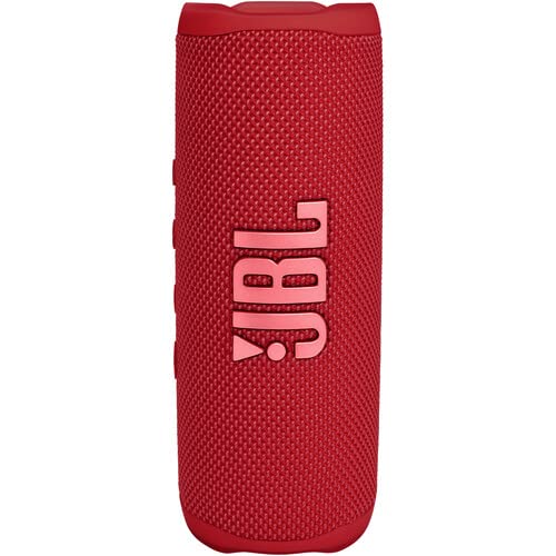 JBL FLIP 6 Portable Wireless Bluetooth Speaker IP67 Waterproof On-The-Go Bundle with Authentic Boomph Hardshell Protective Case - Red