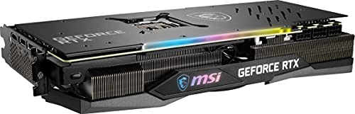 MSI Gaming GeForce RTX 3080 Ti 12GB GDRR6X 320-Bit HDMI/DP Nvlink Torx Fan 3 Ampere Architecture OC Graphics Card (RTX 3080 Ti Gaming X Trio 12G)