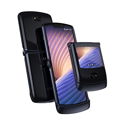 Motorola Razr 5G | Unlocked | Made for US by Motorola | 8/256GB | 48MP Camera | 2020 | Polished Graphite