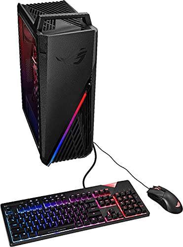 ASUS ROG Strix GA15DK Gaming Desktop PC, AMD Ryzen 7 5800X, GeForce RTX 3070, Wi-Fi 5, Windows 10 Home, 32GB RAM | 1TB PCIe SSD+1TB HDD + Generic Accessories