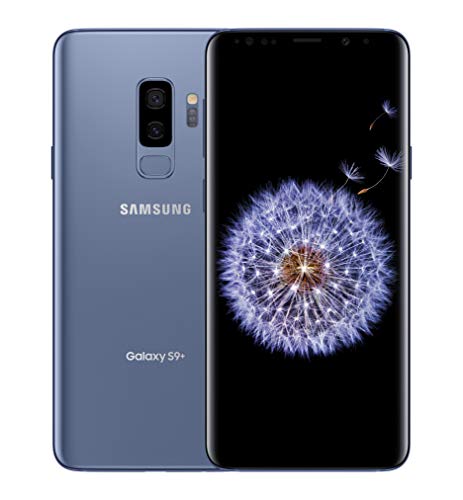 SAMSUNG Galaxy S9+ Factory Unlocked Smartphone 64GB - Coral Blue - US Version [SM-G965UZBAXAA]