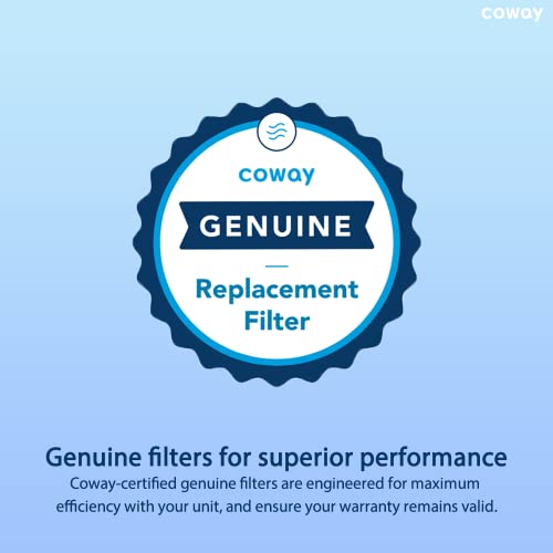 Coway Airmega AP-1512HHS App-Enabled Smart Technology, 16.8 x 18.3 x 9.8, Black/Bronze & Airmega AP-1512HHS Air Purifier Replacement Filter Set, True HEPA and Active Carbon Filter, AP-1512HHS-FP