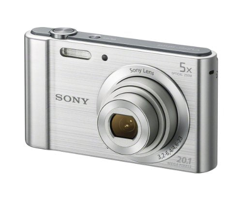 Sony (DSCW800) 20.1 MP Digital Camera (Silver)