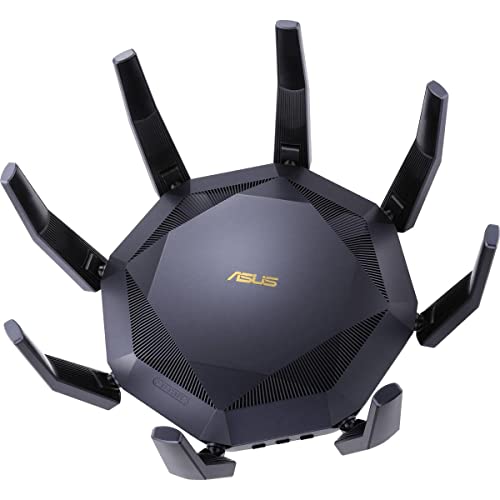 ASUS AX6000 WiFi 6 Gaming Router (RT-AX89X) - Dual Band 12-Stream Gigabit Wireless Internet Router, Dual 10G Ports, Gaming & Streaming, AiMesh Compatible, Included Lifetime Internet Security