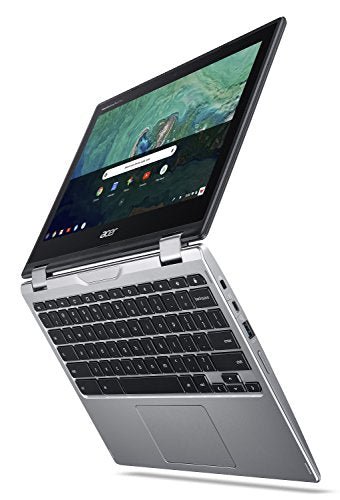 Acer Chromebook Spin 11 Convertible Laptop, Intel Celeron N3350, 11.6" HD Touch Display, 4GB DDR4, 32GB eMMC, 802.11ac WiFi, Wacom EMR Pen, CP311-1HN-C2DV