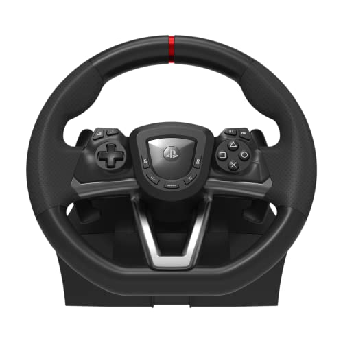 HORI Racing Wheel Apex for Playstation 5, PlayStation 4 and PC - Officially Licensed by Sony - Compatible with Gran Turismo 7