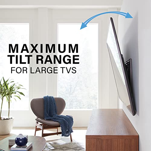 Samsung QN55S95BAFXZA 55" Quantum OLED HDR UHD 4K Smart TV with a Sanus VLT7-B2 42" - 90" Large Advanced Tilt 4D TV Wall Mount (2022)