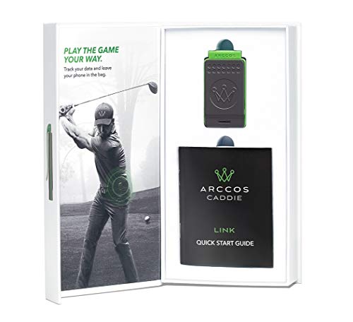 Arccos Caddie Link - Automatically Track Your Shots Without Your Phone - Compatible with Arccos Caddie Smart Sensors & Smart Grips