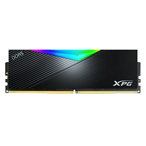 XPG Lancer DDR5 RGB 5200MHz 32GB (2x16GB) CL38-38-38 UDIMM 288-Pins Desktop SDRAM Memory RAM Kit (AX5U5200C3816G-DCLARBK)