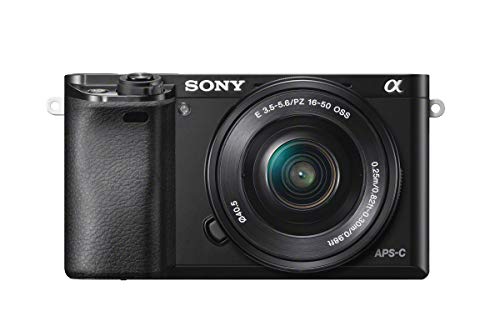 Sony Alpha a6000 Mirrorless Digital Camera 24.3MP SLR Camera with 3.0-Inch LCD (Black) w/16-50mm Power Zoom Lens