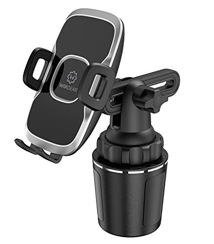 Cup Phone Holder, WixGear Car Cup Holder Phone Mount for Car with Adjustable Automobile Cup Holder Smart Phone Cradle Car Mount