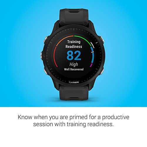 Garmin Forerunner® 955, GPS Running Smartwatch, Tailored to Triathletes, Long-Lasting Battery, Black