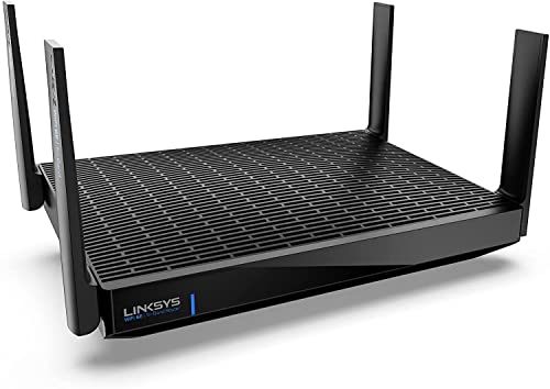 Linksys Mesh WiFi 6 Router, Dual-Band, 2,700 Sq. ft Coverage, 55+ Devices,High-Speed ax Router for Streaming & Gaming, Speeds up to (AX6600) 6.6Gbps - MR7500