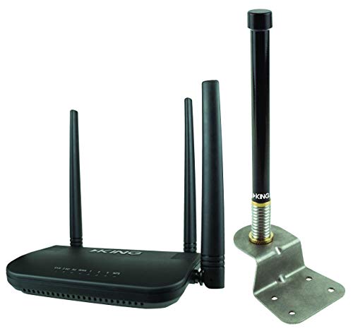 KING KS1000 Swift Range Extender and WiFiMax Router , Black