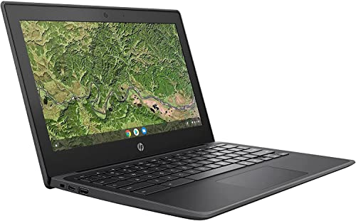 HP Chromebook Laptop Student Business (2022 Model), 11.6" HD Display, AMD A4-9120C (Up to 2.4GHz), 4GB RAM, 32GB eMMC, HD Webcam,WiFi 5, Bluetooth, Radeom R4 Graphics, Chrome OS +HubxcelAccessories