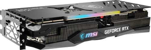 MSI Gaming GeForce RTX 3090 Ti 24GB GDRR6X 384-Bit HDMI/DP Nvlink Tri-Frozr Ampere Architecture OC Graphics Card (RTX 3090 Ti Gaming X Trio 24G)
