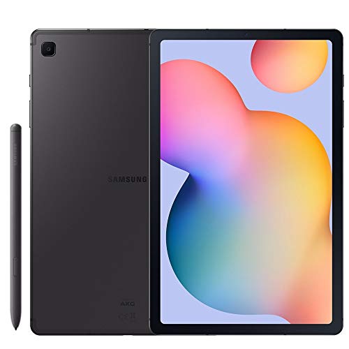 Samsung Galaxy Tab S6 Lite w/S Pen (64GB, 4GB) 10.4’’, Face Unlock, Octa-Core Exynos 9610, 7040mAh Battery Wi-Fi Tablet SM-P610 - US Model (w/Samsung Fast Car Charger, Oxford Gray)