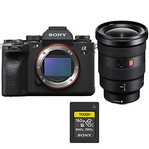 Sony Alpha 1 Mirrorless Digital Camera FE 16-35mm f/2.8 GM (G Master) E-Mount Lens Tough 160GB CF Express Type A Memory Card