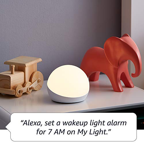 Echo Glow - Multicolor smart lamp for kids, a Certified for Humans Device – Requires compatible Alexa device