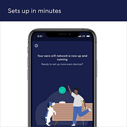 Amazon eero Pro 6 tri-band mesh Wi-Fi 6 system with built-in Zigbee smart home hub (3-pack)