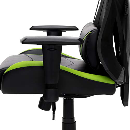 RESPAWN 205 Racing Style Gaming Chair, in Green (RSP-205-GRN)