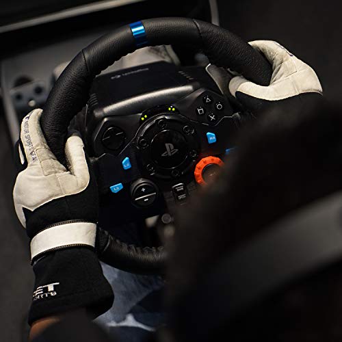 Logitech G Dual-Motor Feedback Driving Force G29 Gaming Racing Wheel with Responsive Pedals for PlayStation 5, PlayStation 4 and PlayStation 3 - Black