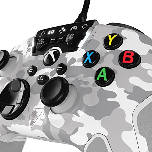 Turtle Beach Recon Controller Wired Gaming Controller for Xbox Series X & Xbox Series S, Xbox One & Windows 10 PCs Featuring Remappable Buttons, Audio Enhancements, and Superhuman Hearing–Arctic Camo