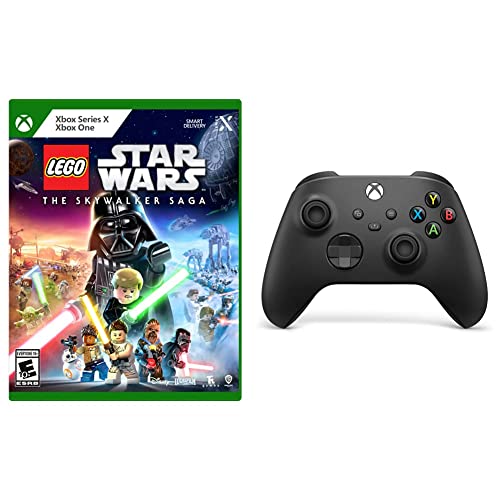 LEGO Star Wars: The Skywalker Saga - Standard Edition - Xbox Series X & Xbox One & Xbox Core Wireless Controller – Carbon Black