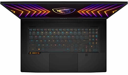 MSI Titan GT77 12UHS Gaming & Entertainment Laptop (Intel i7-12800HX 16-Core, 128GB DDR5 4000MHz RAM, 2x8TB PCIe SSD RAID 0 (16TB), Win 11 Pro) with MS 365 Personal, Hub