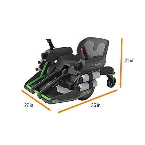 Segway Ninebot Mecha Kit, Applicable to Electric Self-Balancing Scooter, Human-Body Sensor in Joystick, Mobile App Integration (Not Included Ninebot S)