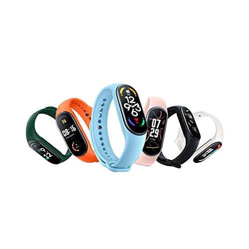 Xiaomi Mi Band 7 Activity Tracker High-Res 1.62" AMOLED Screen, Bluetooth 5.2, 120 Sports Modes, Optical Heart Rate & Blood Oxygen Sensor, 24HR Heart Rate & Sleep Monitor Smart Watch