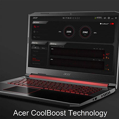 2020 Acer Nitro 5 15.6" Full HD IPS Gaming Laptop PC, Intel Core i5-9300H Quad-Core Processor, NVIDIA GeForce GTX 1650 4GB, 8GB DDR4, 256GB SSD, Backlit Keyboard, Wi-Fi 6, Windows 10, Black