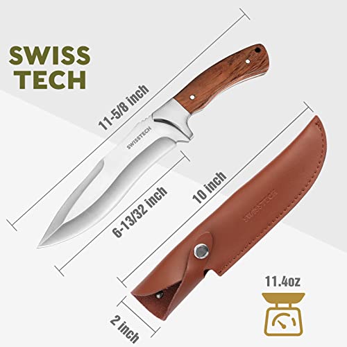 Swiss+Tech Hunting Knife and LED Camping Lantern