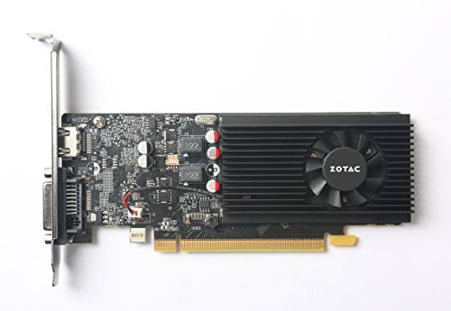 ZOTAC GeForce GT 1030 2GB GDDR5 64-bit PCIe 3.0 DirectX 12 HDCP Ready Low Profile Video Card ZT-P10300A-10L