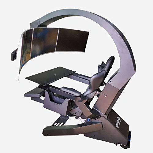 IW-320 Imperator Works Brand Gaming Chair with Massage Genuine Leather Computer Chair for Office and Home for Triple Monitors