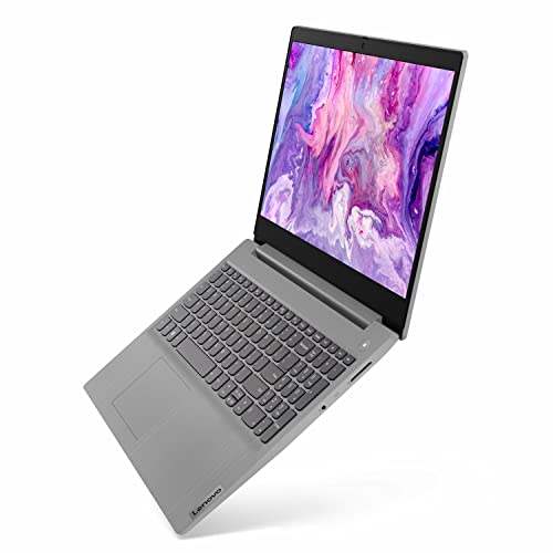 Lenovo IdeaPad 3i 15.6" FHD Laptop, Core i3-1115G4 up to 4.10 GHz, 12GB DDR4 RAM, 256GB PCIe SSD, HDMI, USB, WiFi, Keypad, SD Card Reader, Webcam, FP Reader, Platinum Gray, Win 11