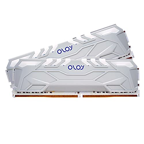 OLOy DDR4 RAM 16GB (2x8GB) White Owl 2666 MHz CL19 1.2V 288-Pin Desktop UDIMM (MD4U0826190BHWDA)