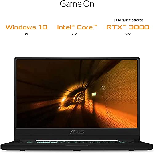 ASUS TUF Dash 15 Gaming Laptop, 15.6 Inch 144Hz FHD , GeForce RTX 3050 Ti, Intel Core i7-11370H, 16GB DDR4, 512GB SSD + 256GB PCIe SSD, Wi-Fi 6, Thunderbolt 4, Windows 10, JAWFOAL